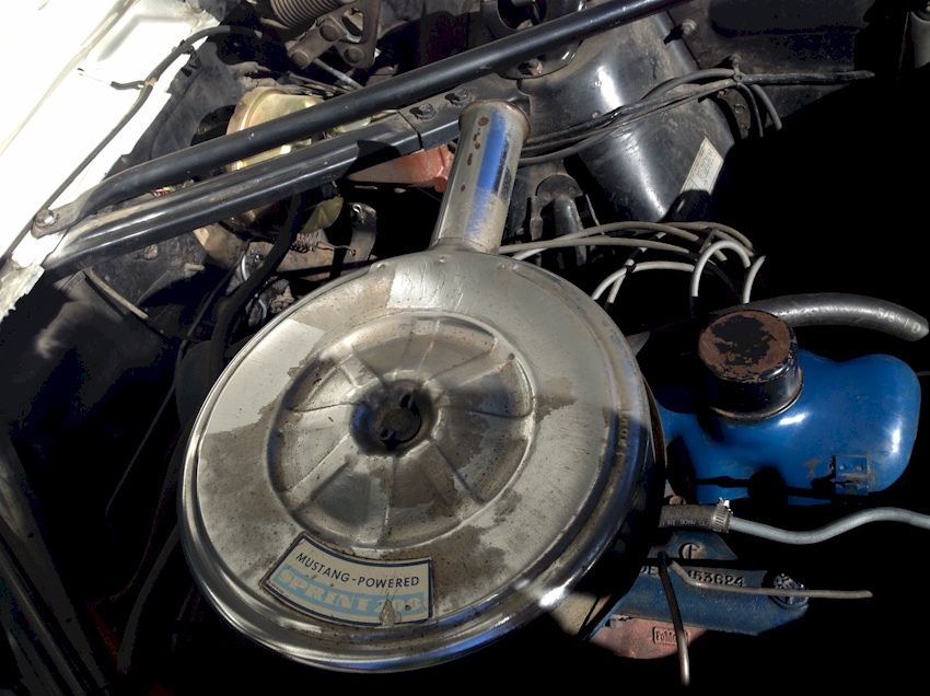 1966 Mustang Sprint 200 Engine