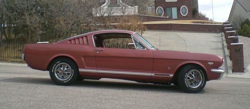 Emberglo 66 Mustang GT Fastback