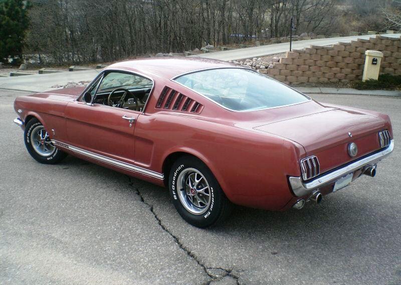 Emberglo 66 Mustang GT Fastback