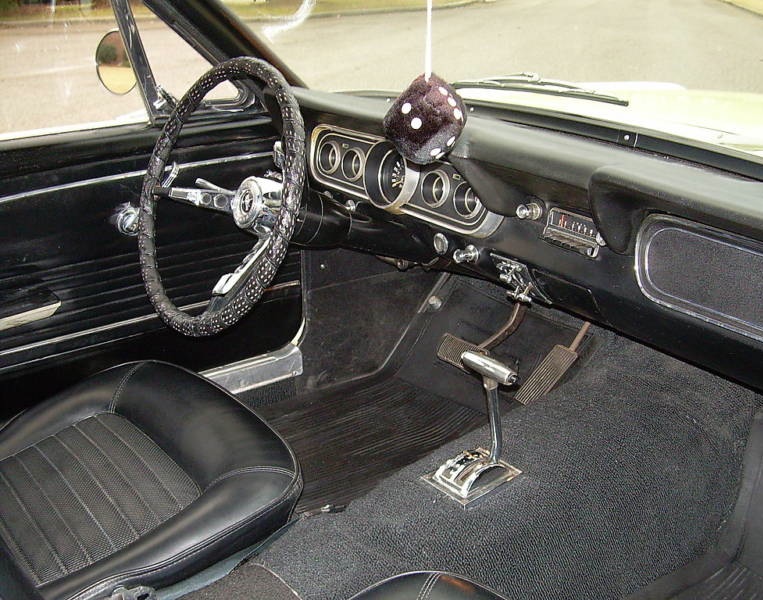 Front Seat 1966 Mustang Hardtop