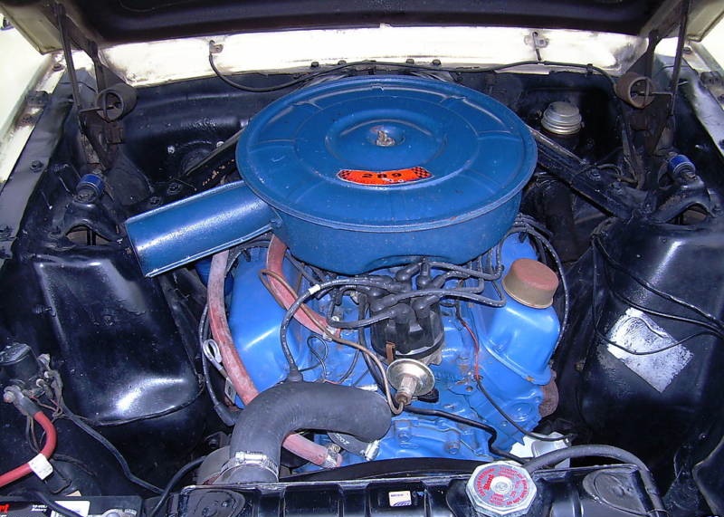 Rebuilt with original parts 289ci V8 engine