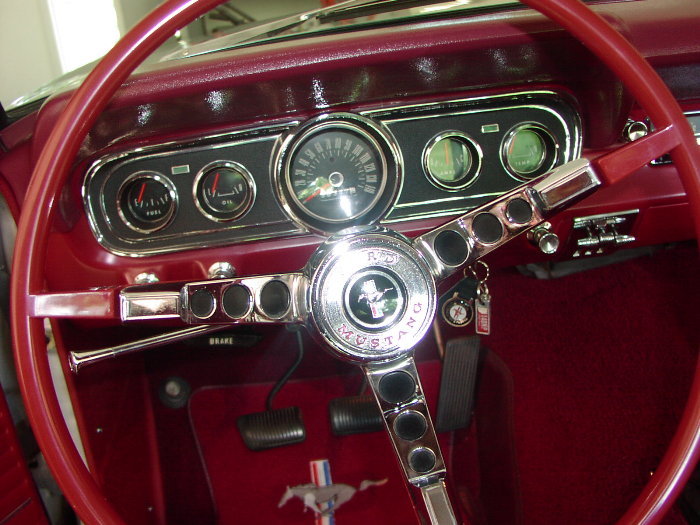 Dash 1966 Mustang Hardtop