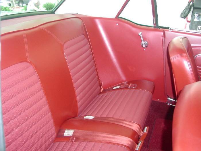 Back Seat 1966 Mustang Hardtop