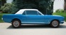 Sapphire Blue 66 Mustang GT Hardtop