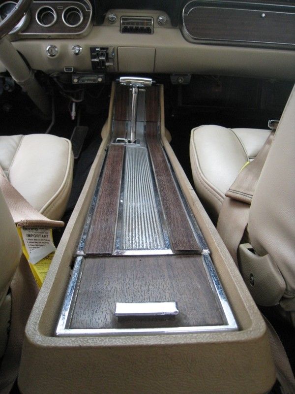 Cool Photo of a 1966 Full Center Console