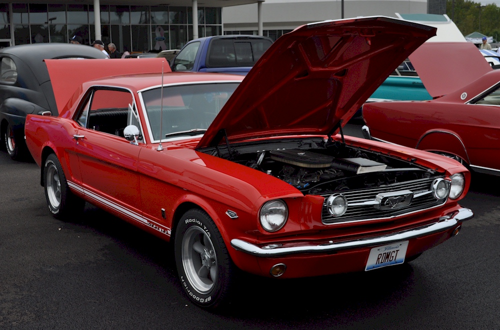 Candy Apple Red 66 Mustang GT