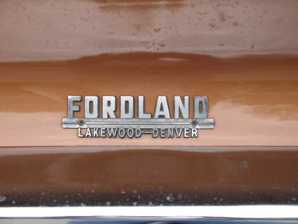 1967 Mustang Dealer Name