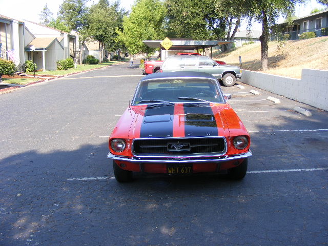 Aspen Red 1967 Mustang Ski Country Special
