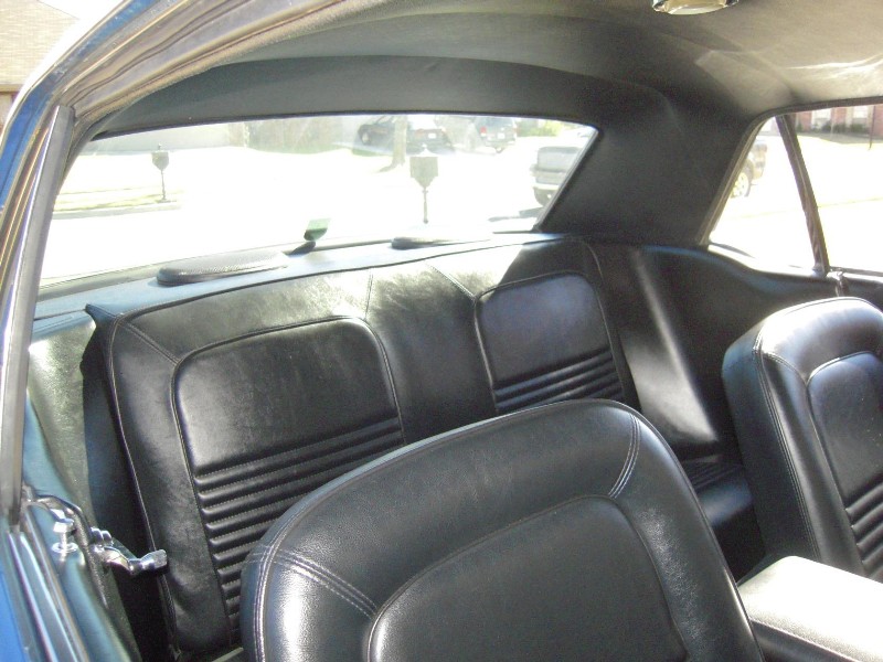 Custom Interior 67 Mustang Hardtop