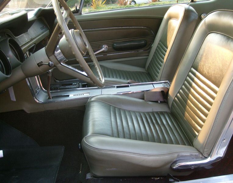 Interior 1967 Mustang Hardtop
