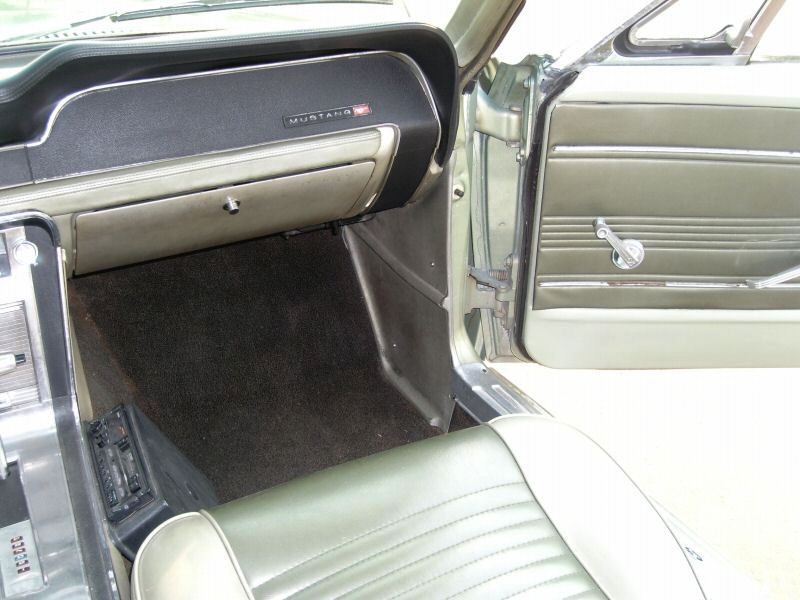 3 of 3 dash view 1967 Mustang Hardtop