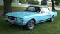 Frost Turquoise 1967 Mustang GT Convertible