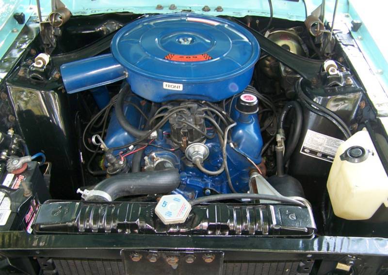 1967 Mustang A-code 289ci V8 Engine