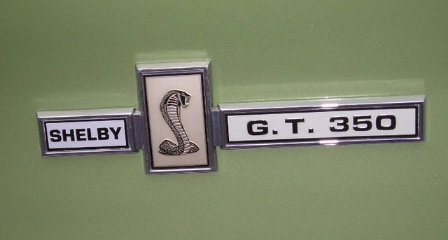1967 Shelby GT-350 Emblem