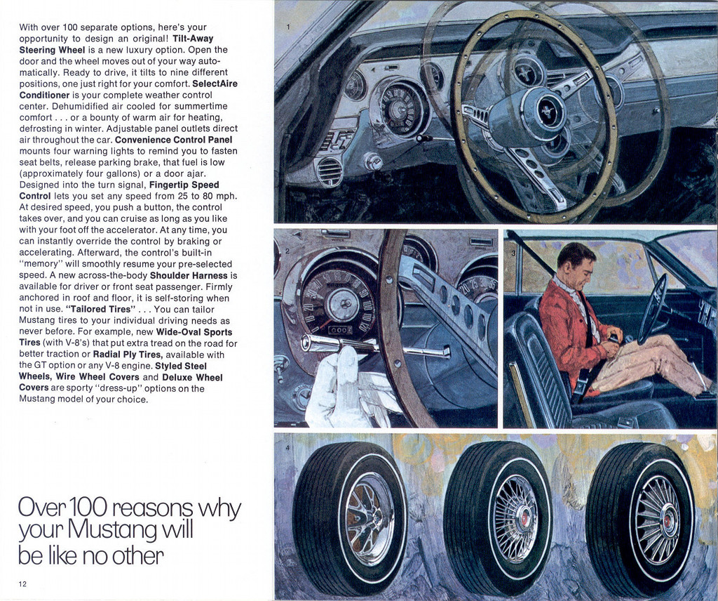 1967 Ford Mustang Promotional Book