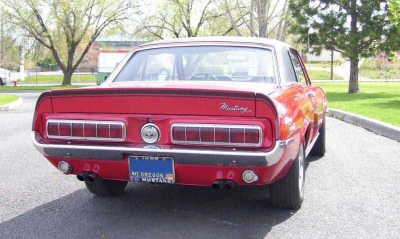 right rear view