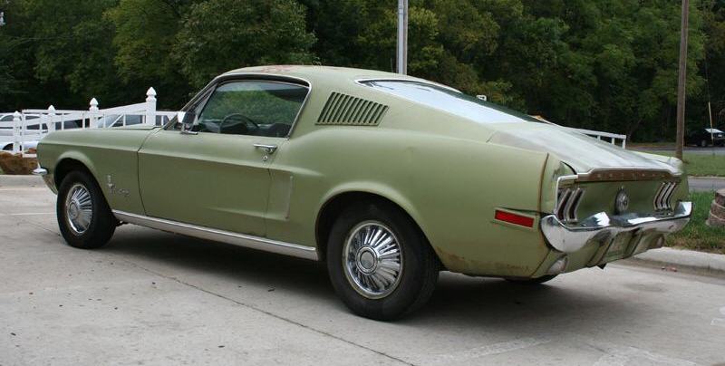 left rear view