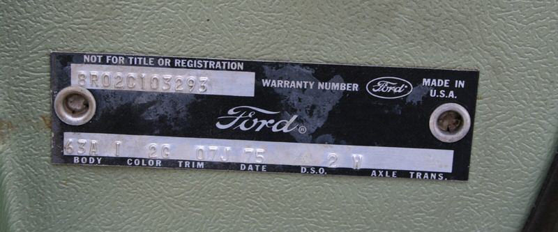 door data plate