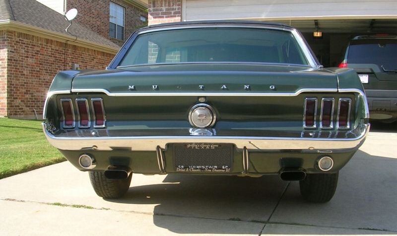 rear view
