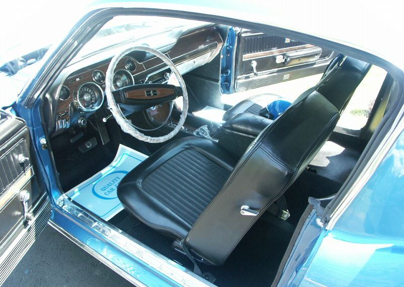1968 Shelby GT-350 interior view