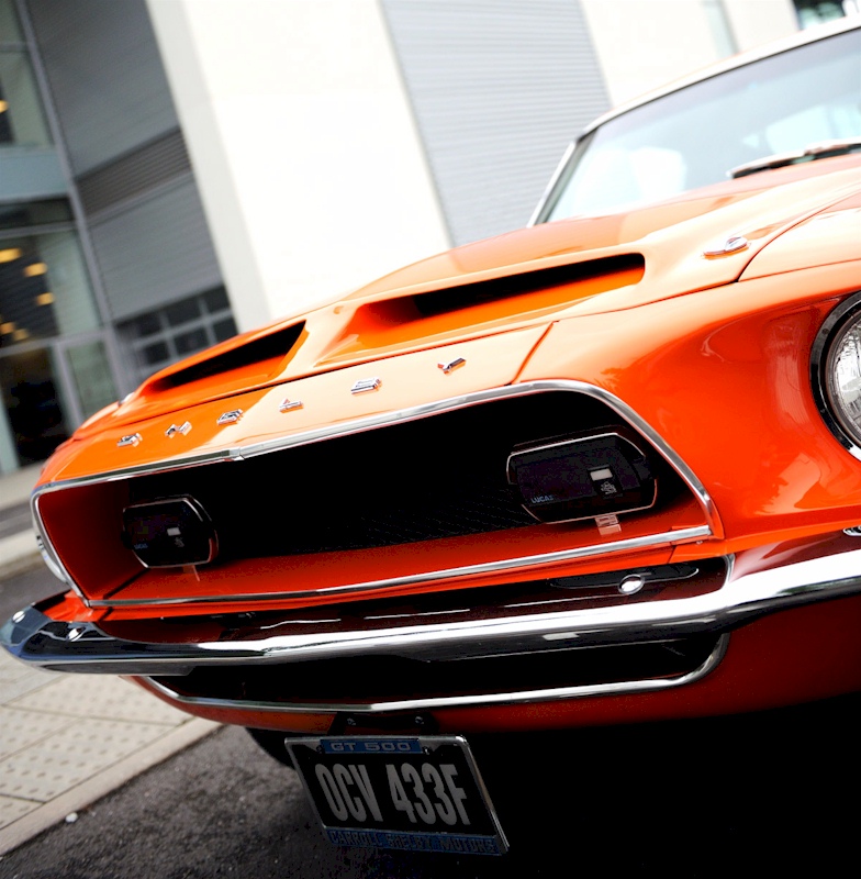 Special Orange 1968 Shelby GT-500KR
