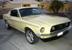 Meadowlark Yellow 1968 Mustang GT Fastback