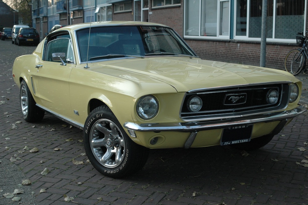 Special Order Yellow 1968 Rainbow of Colors promotional GT fastback