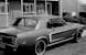 B&W Vintage 1968 Mustang Photo