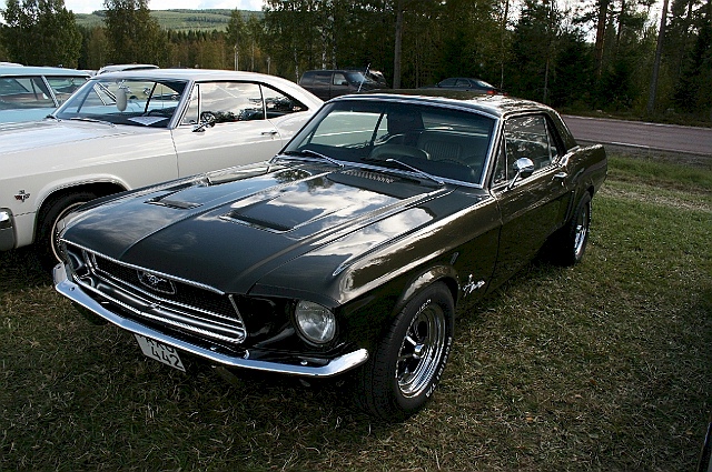 Green 68 Mustang