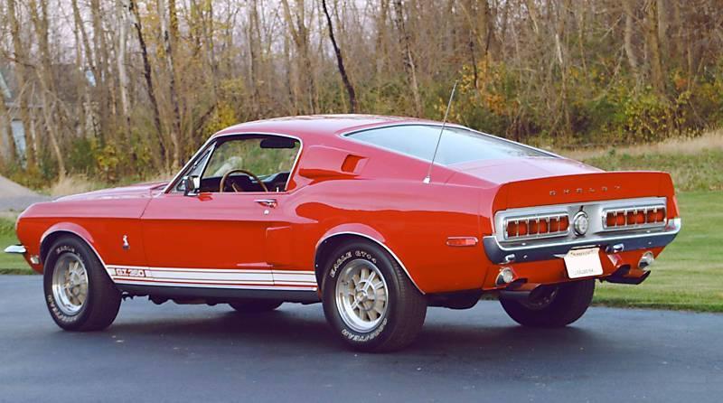 Candy Apple Red 68 Shelby GT350 Fastback