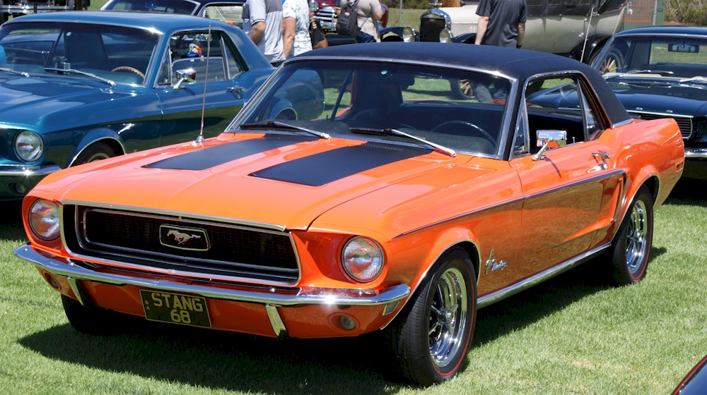 Calypso Coral 1968 Mustang