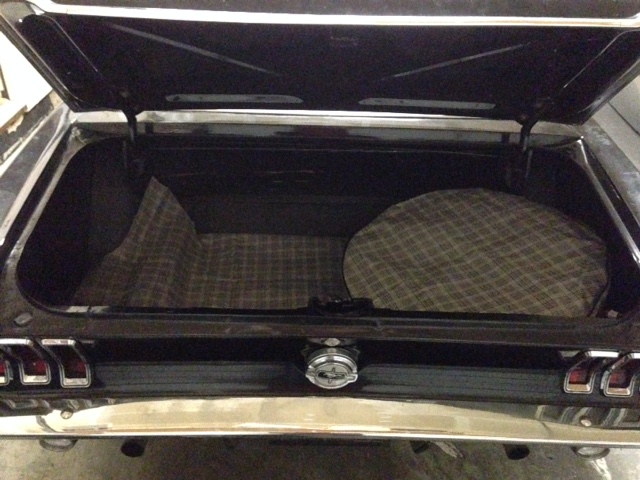 1968 Mustang Trunk