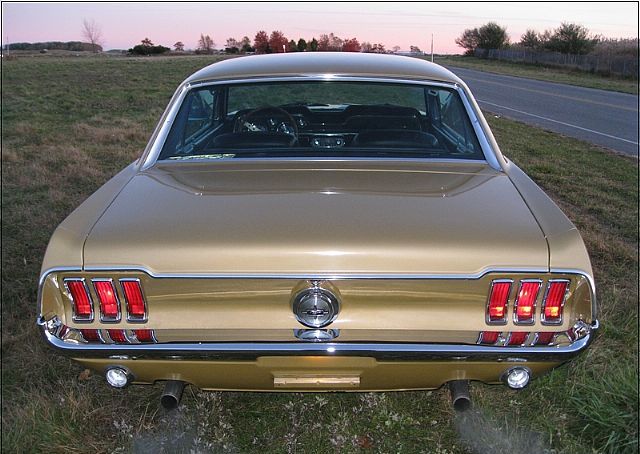 Black Hills Gold 1968 Mustang Sprint B Hardtop