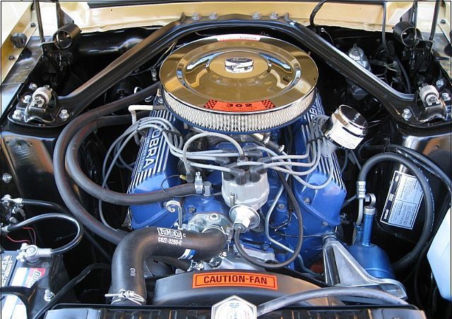 Modified 1968 Mustang J-code 302ci V8 Engine