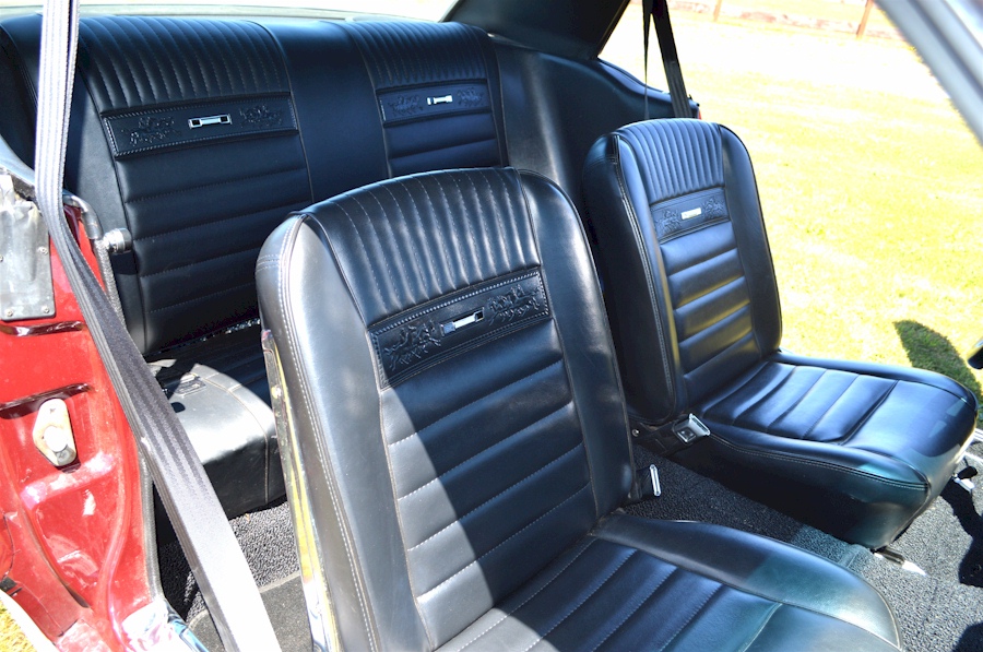 1968 Mustang Pony Interior