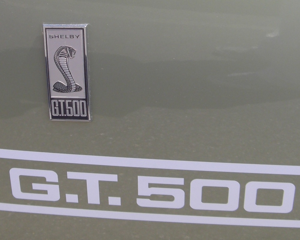GT500 Shelby Cobra Fender Emblem