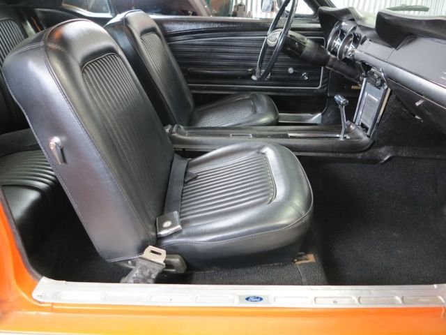 black interior