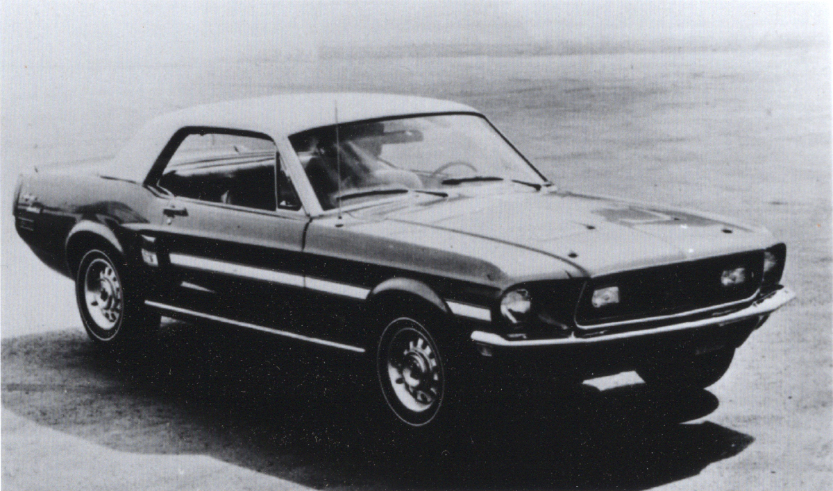 1968 California Special Mustang Press Release