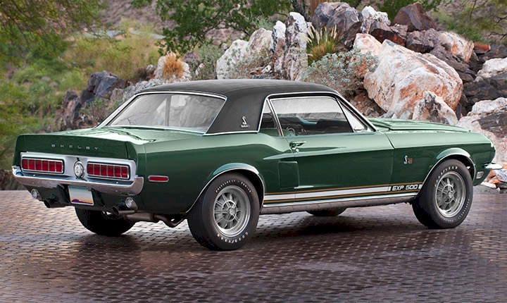 Prototype 1968 Mustang Shelby GT-500 Hardtop