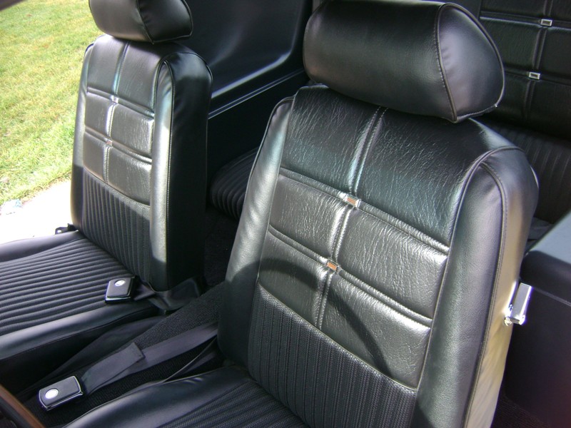 Black Interior 1969 Boss 302 Mustang Fastback
