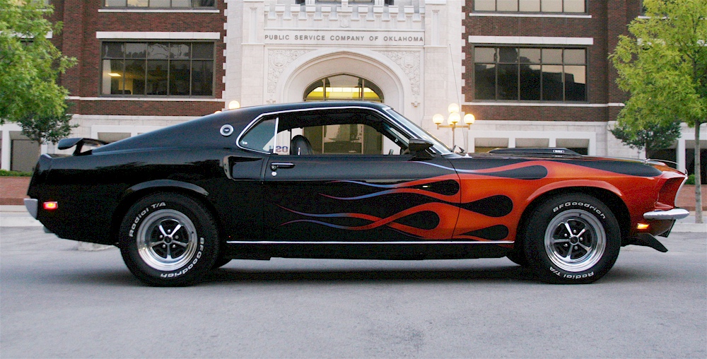 Black 1969 Mach-1