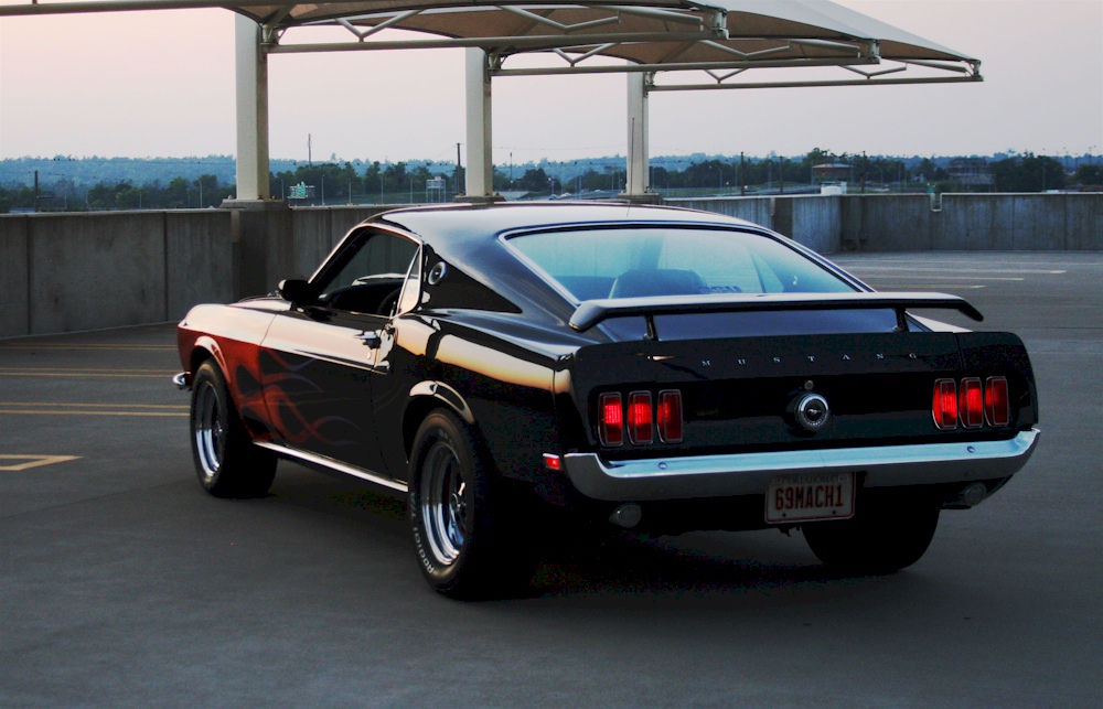 Black 1969 Mach-1