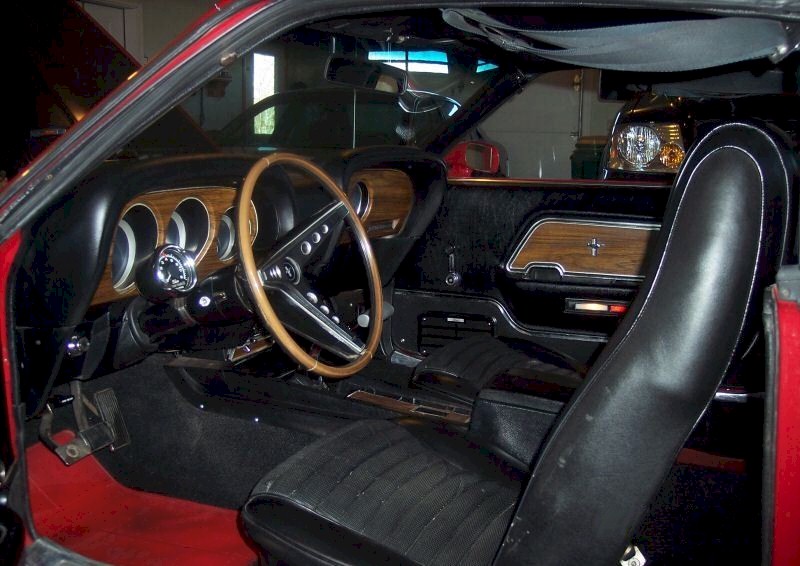 Interior 1969 Mustang Mach 1