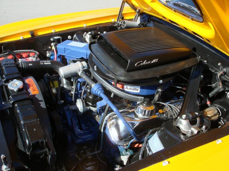 1969 Mustang R-code Super Cobra Jet V8 Engine