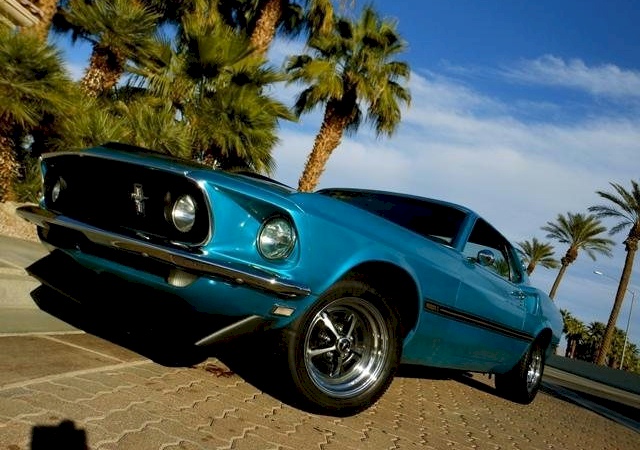 Beatnik Blue 1969 Special Order Mach 1