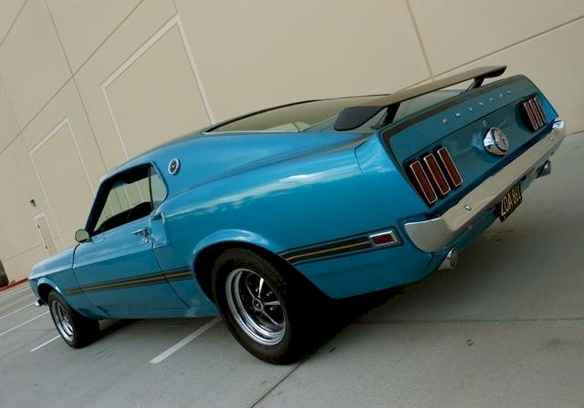Beatnik Blue 1969 Special Order Mach 1