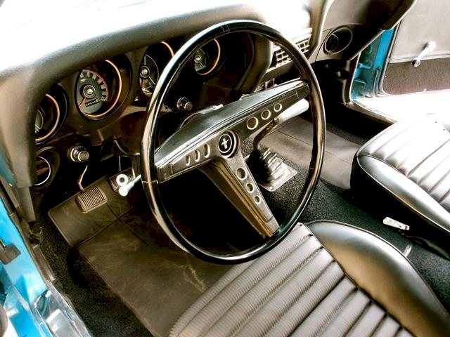 Beatnik Blue 1969 Special Order Mach 1