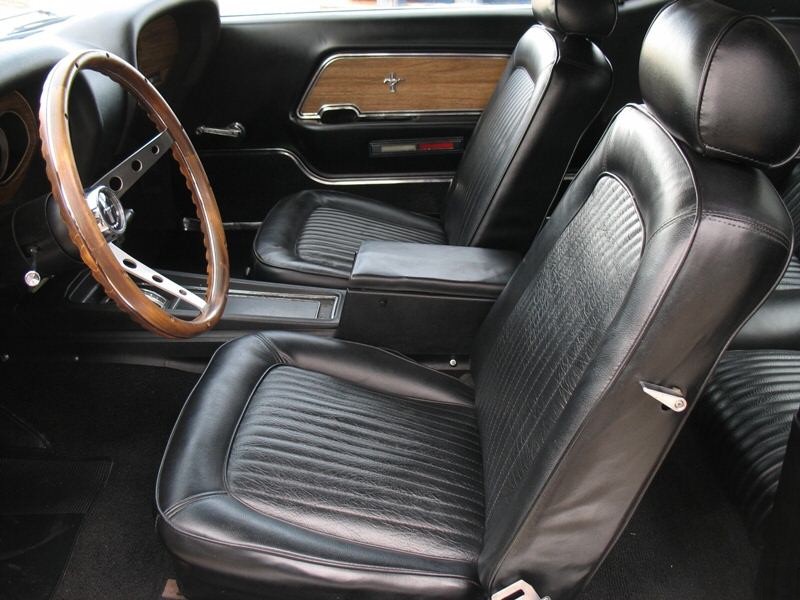 Wimbledon White 1969 Mustang Mach 1 Fastback