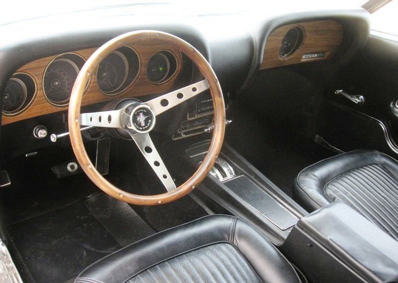 Dash 1969 Mustang Mach 1 Fastback