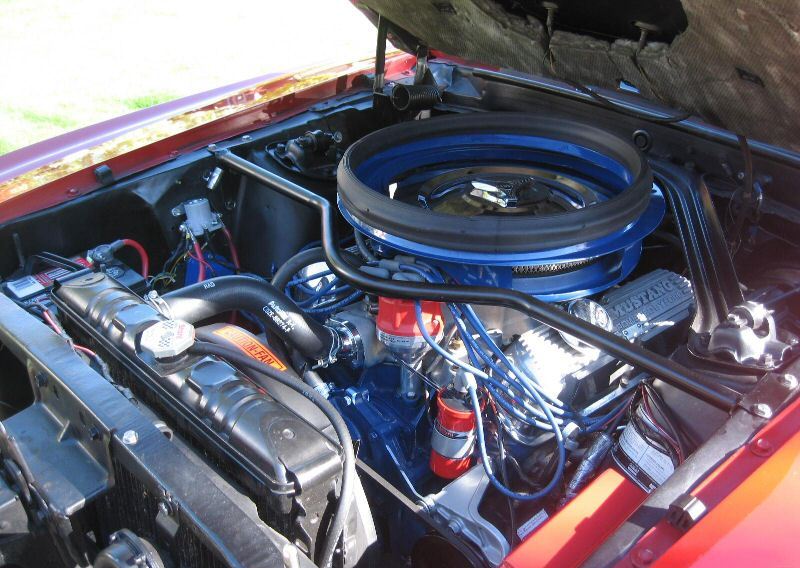 Ram Air Modified 1969 Mustang M-code 351ci V8 Engine